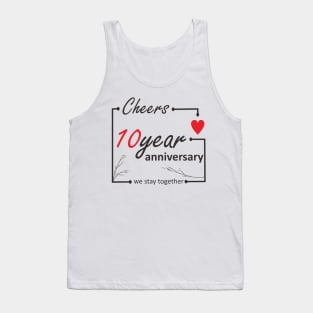 10 Year Anniversary Tank Top